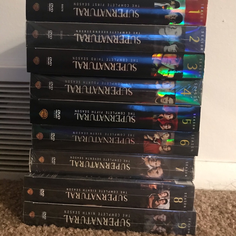 Supernatural seasons 1-9